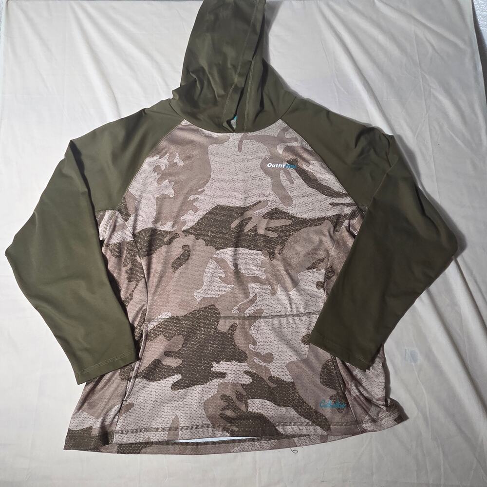Cabela's OutfitHer Women's Camo Hunting Hoodie - Size 2XL Reg